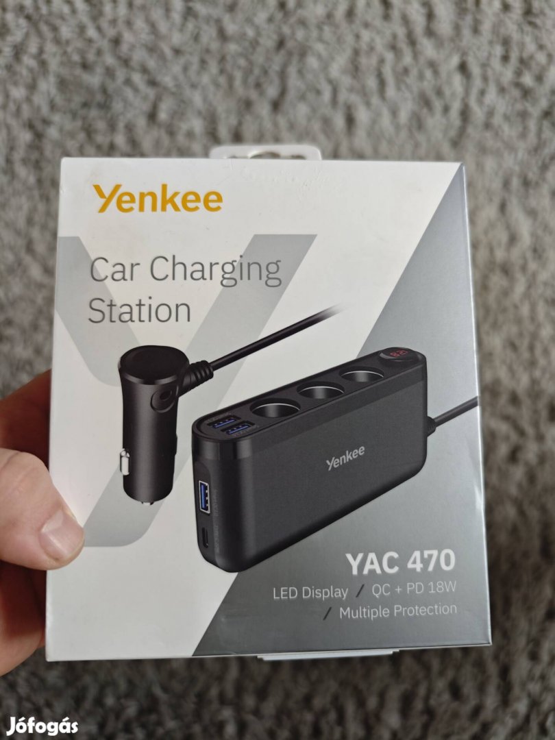 Szivargyújtó töltőelosztó