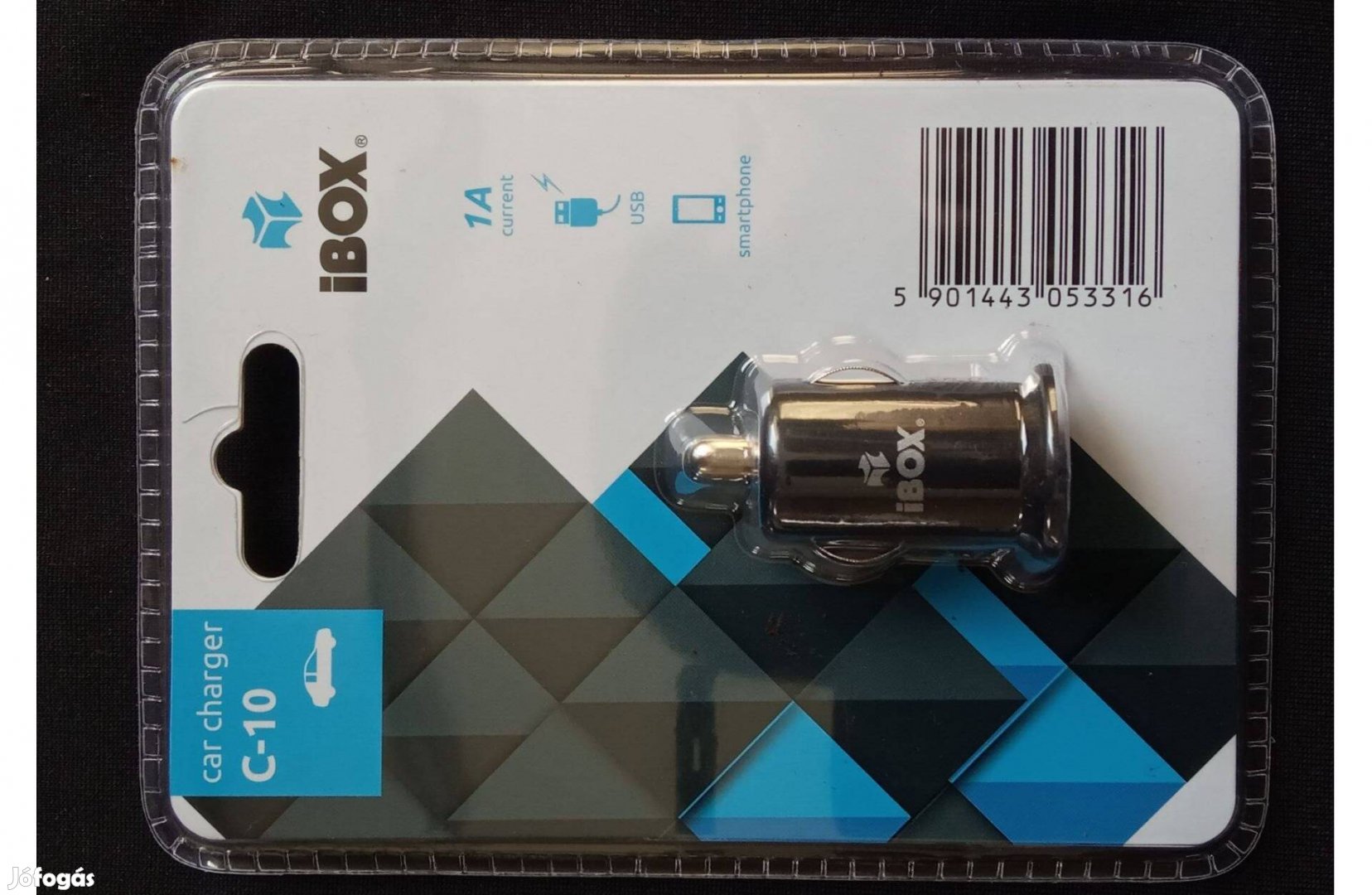Szivargyújtós Autós töltő bontatlan új - 12V-USB re