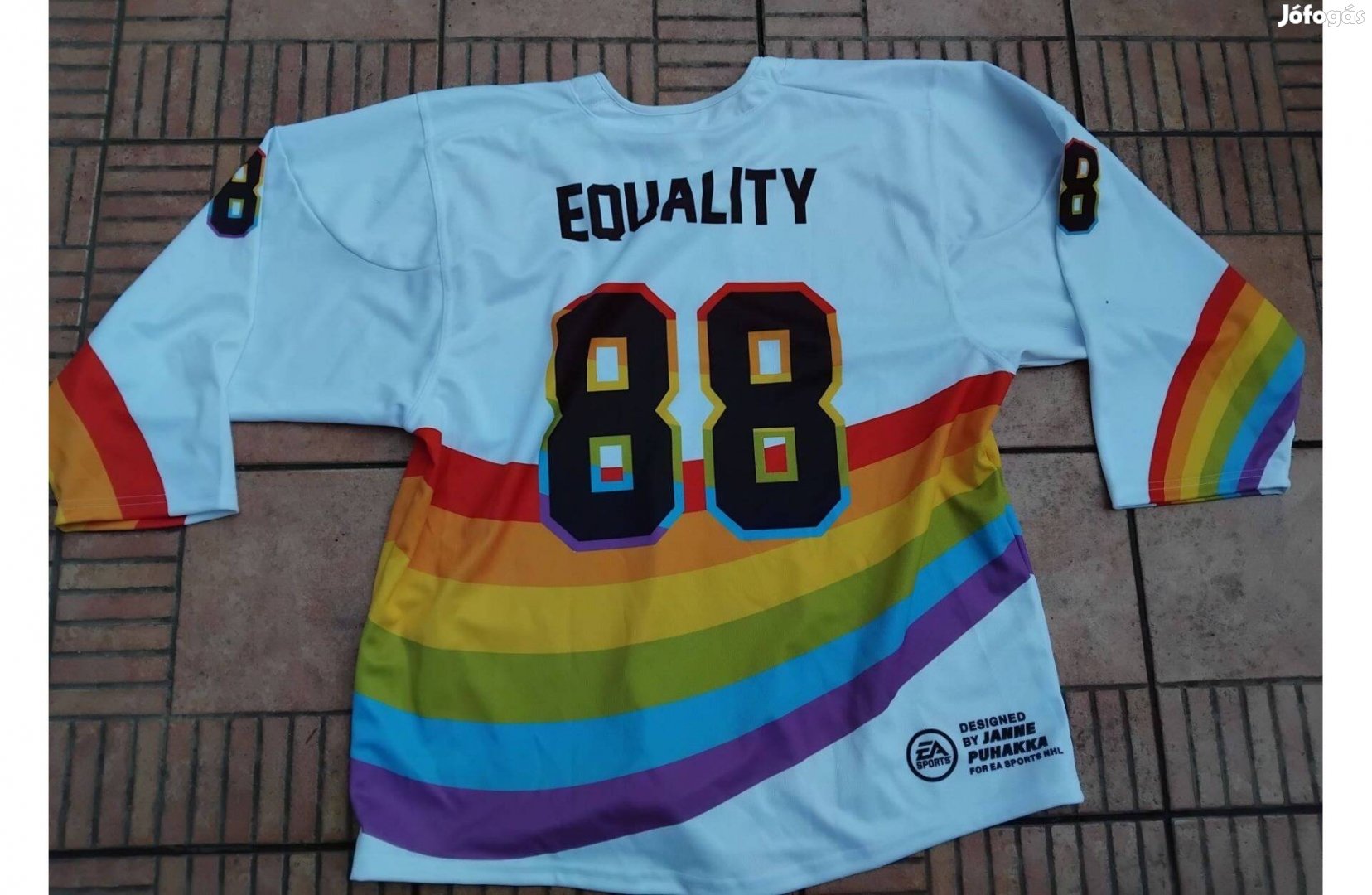 Szivárványos Pride hoki mez XXL