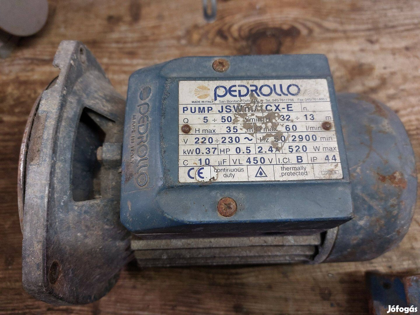 Szivattyú motor