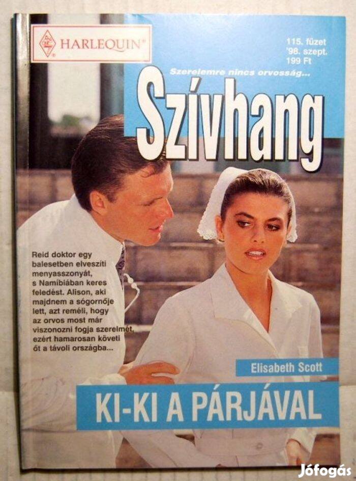 Szívhang 115. Ki-Ki a Párjával (Elisabeth Scott) 1998 (2kép+tartalom)