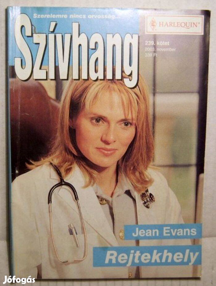 Szívhang 239. Rejtekhely (Jean Evans) 2003 (2kép+tartalom)