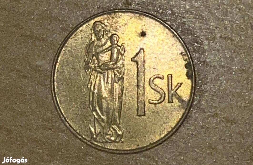 Szlovákia 1 korona, 1993