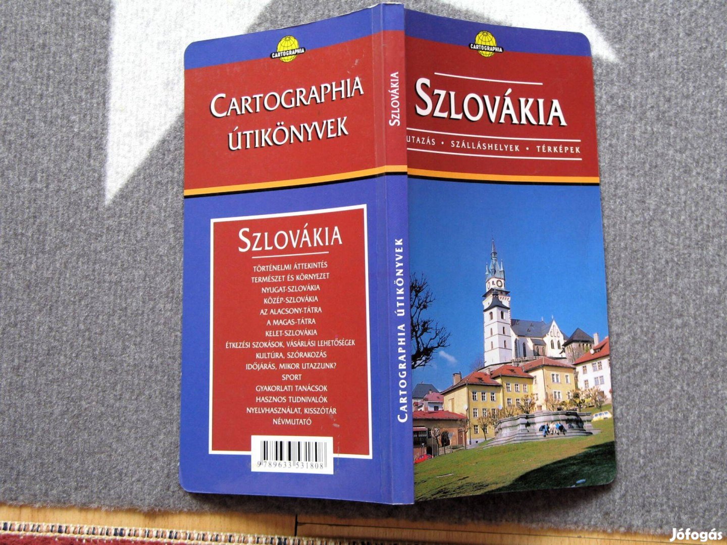 Szlovákia útikönyv - Cartographia