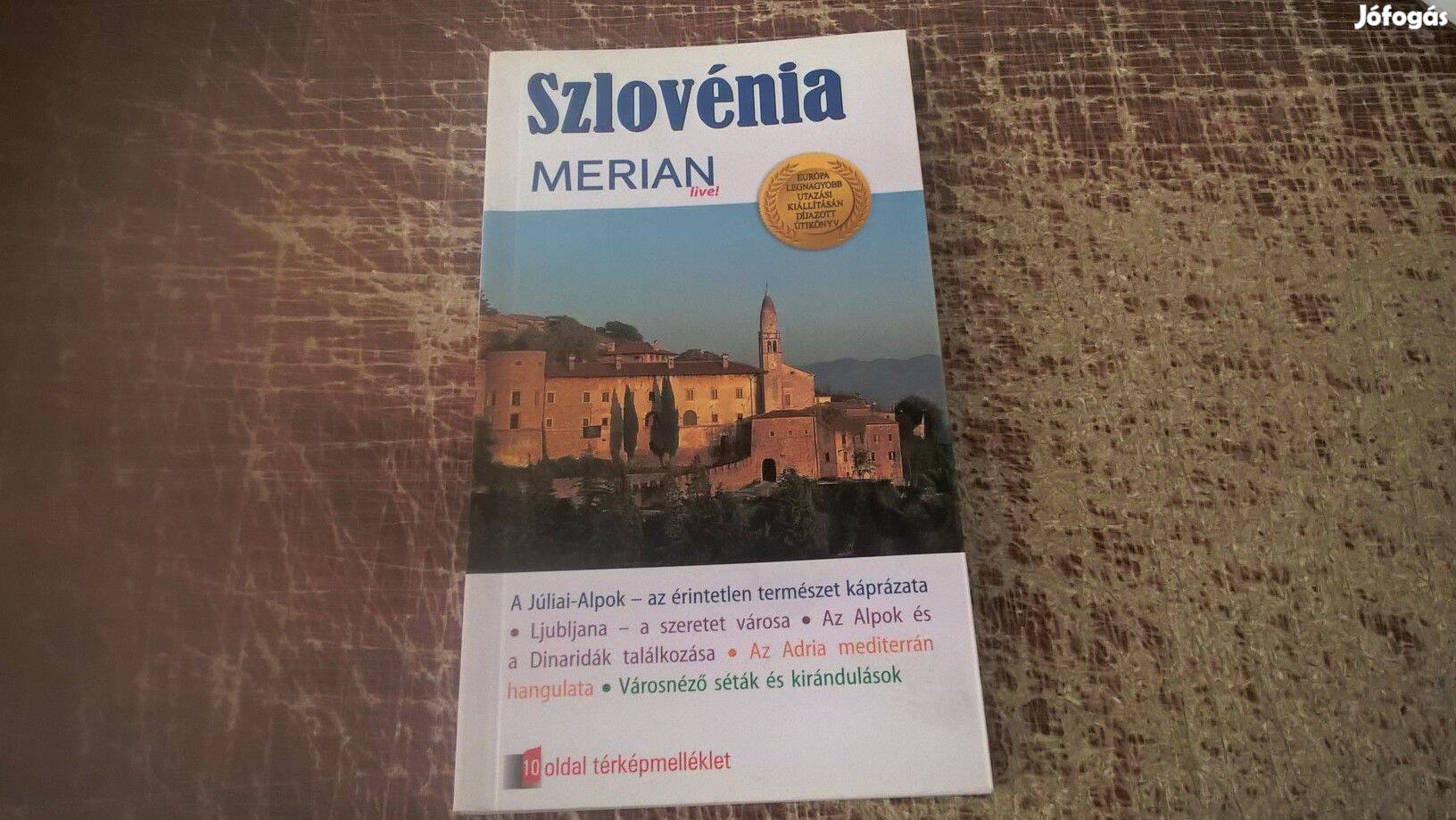 Szlovénia Merian útikönyv