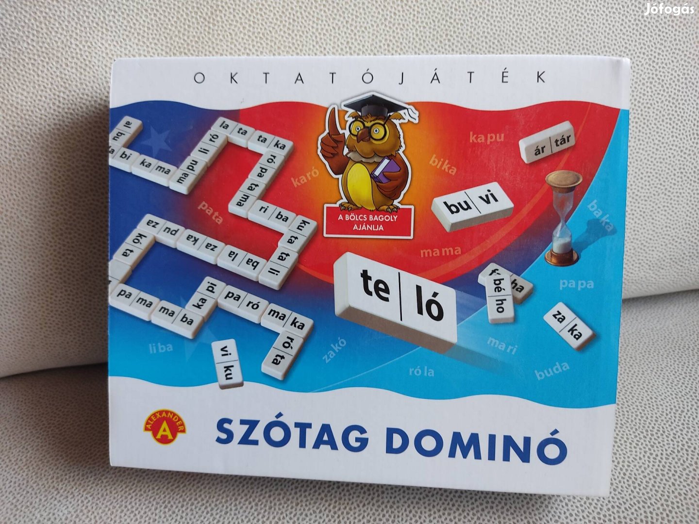 Szó dominó oktató játék 