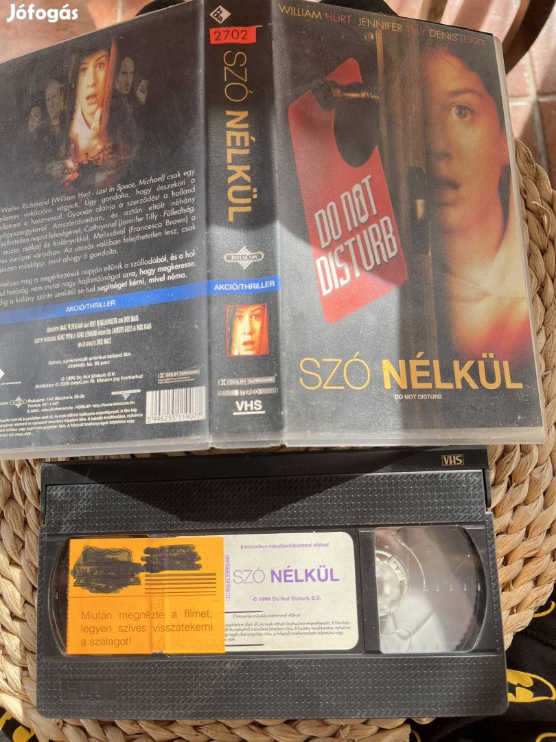 Szó nélkűl vhs