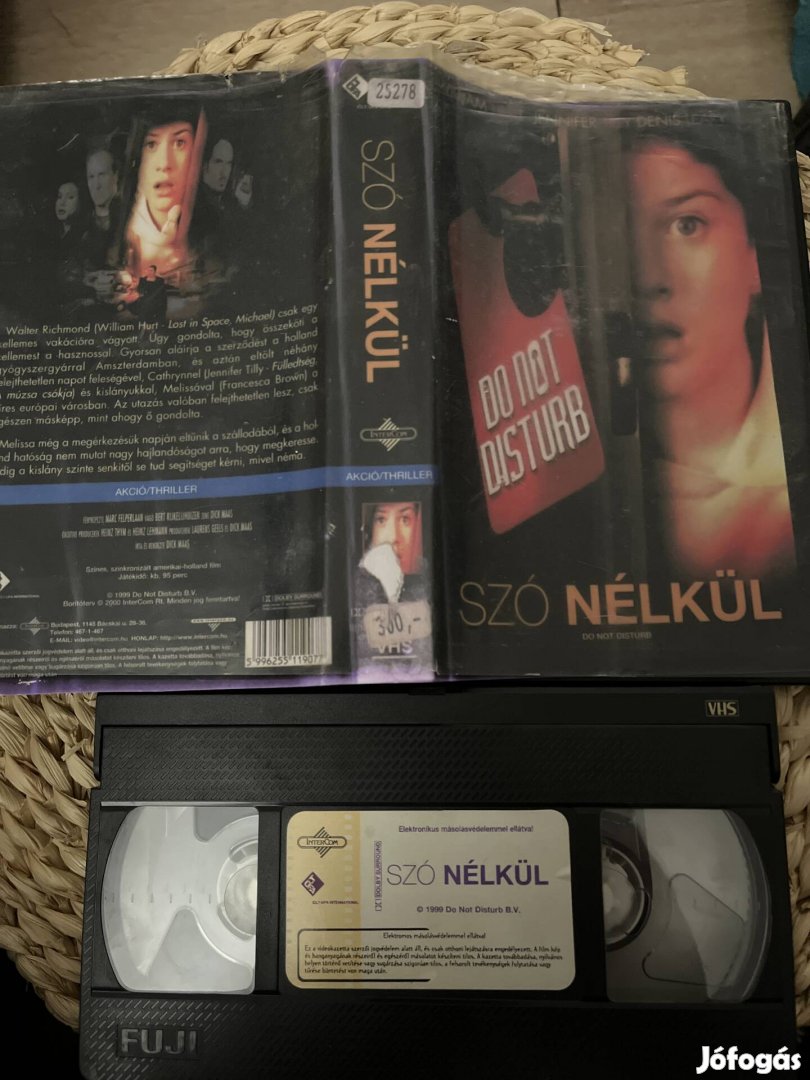 Szó nélkül vhs m