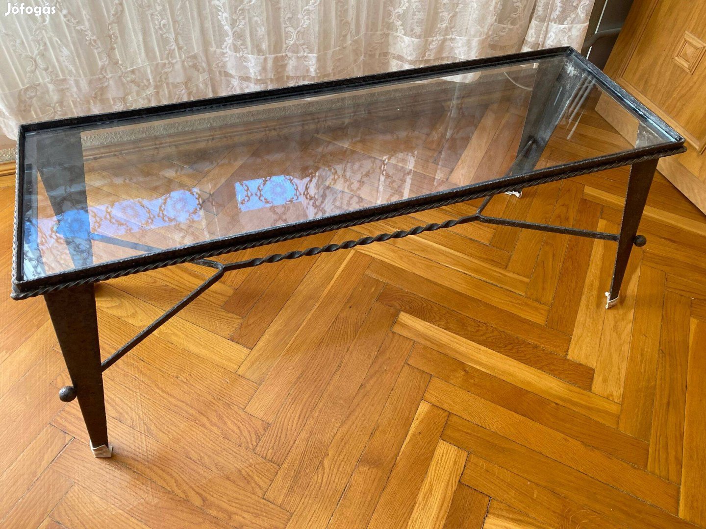 Szobai kovácsoltvas virágtartó eladó