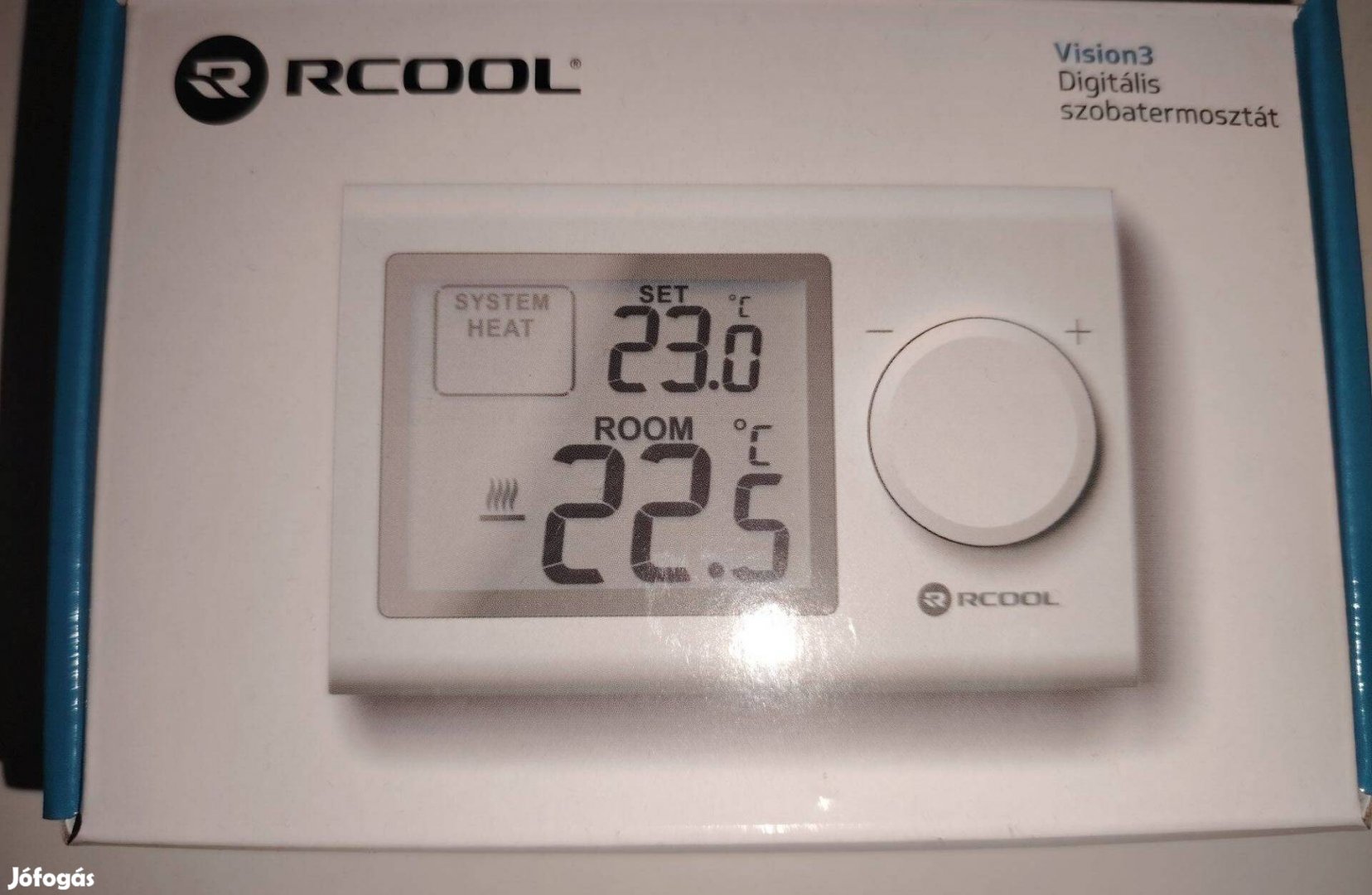Szobatermosztát Rcool Vision3, LCD, Nem Programozható