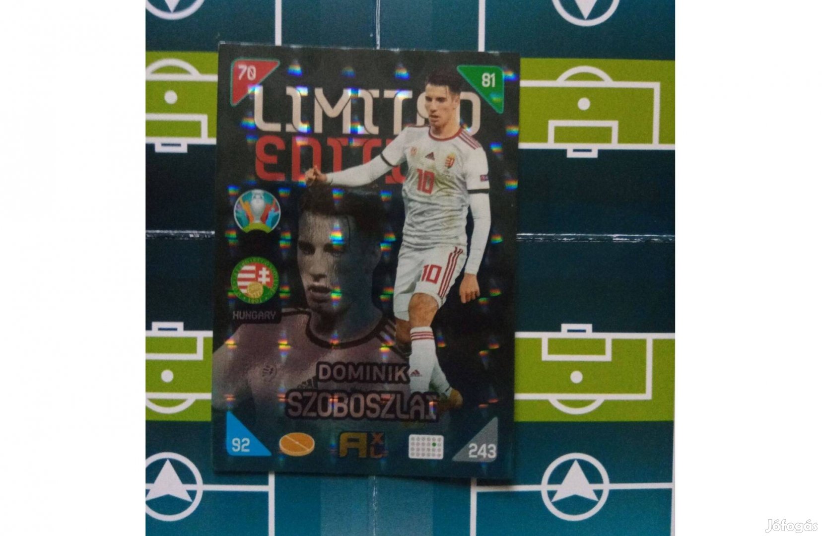 Szoboszlai Dominik Magyarország Euro 2020 Limited kártya