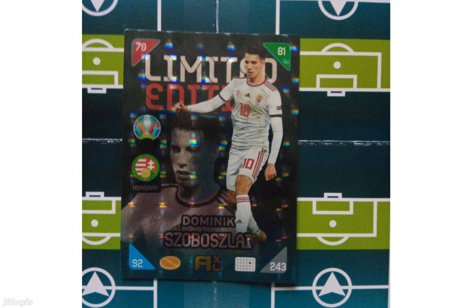 Szoboszlai Dominik Magyarország Panini UEFA Euro 2020
