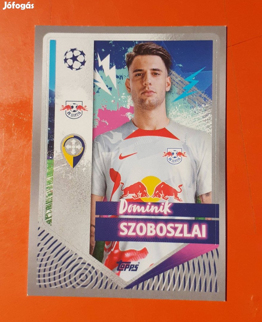 Szoboszlai Dominik Topps matricák