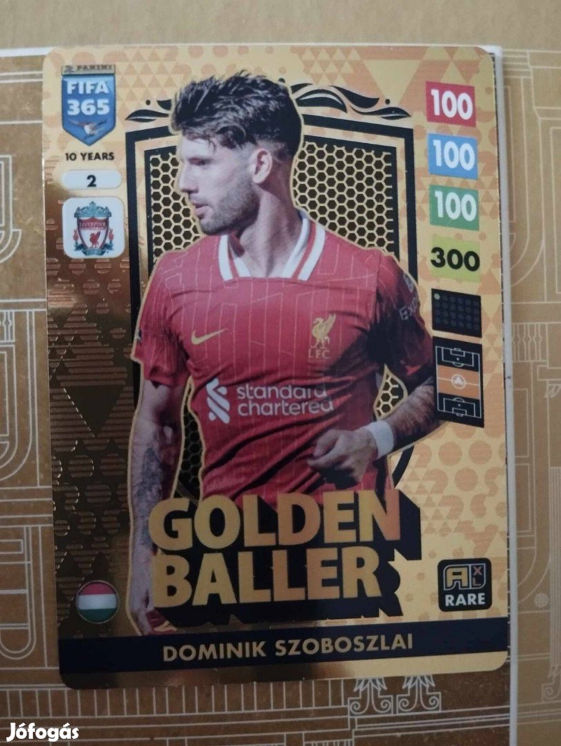 Szoboszlai Dominik (Liverpool) FIFA 365 2025 Golden Baller Top Master