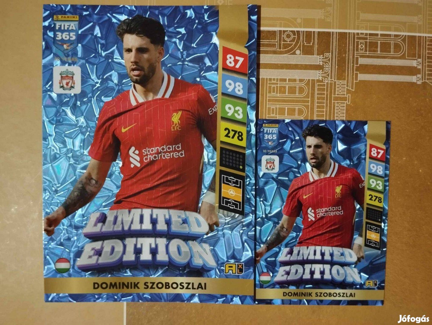 Szoboszlai Dominik (Liverpool) FIFA 365 2025 XXL Limited focis kártya