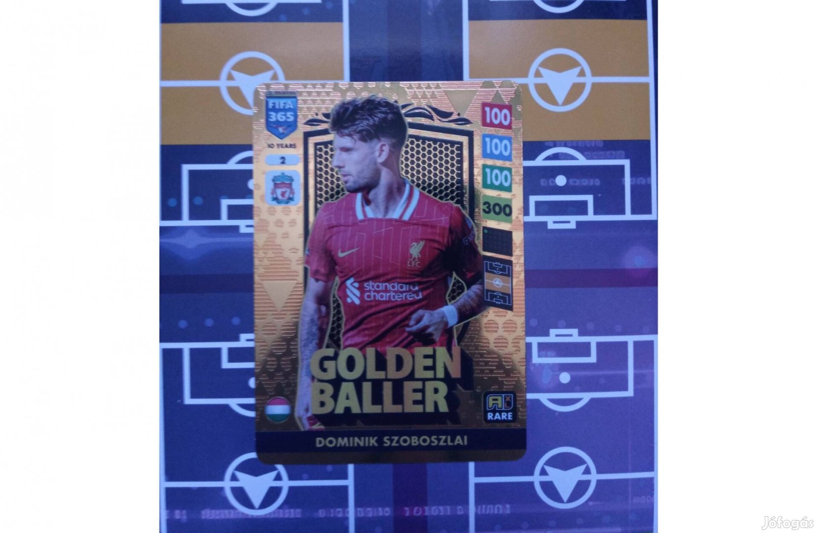 Szoboszlai Dominik (Liverpool) Fifa 365 2025 Golden Baller foci kártya