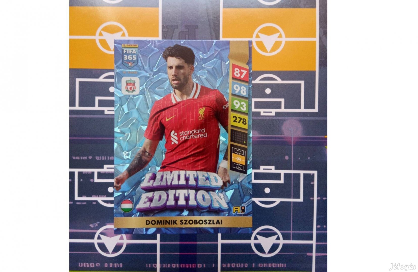Szoboszlai Dominik (Liverpool) Panini Fifa 365 2025 Limited kártya