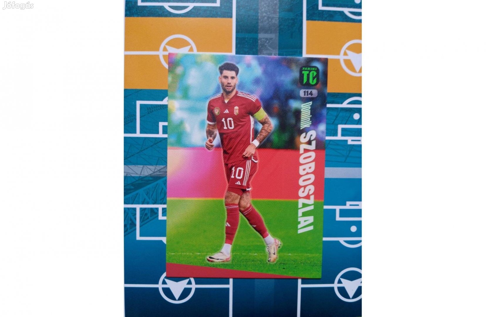 Szoboszlai Dominik (Magyarország) Panini Top Class 2024 focis kártya