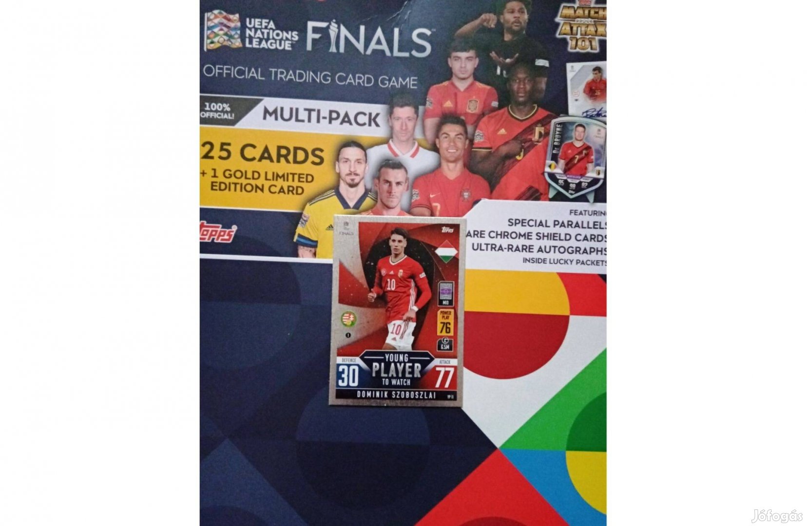 Szoboszlai Dominik (Magyarország) Topps Nations League Final kártya