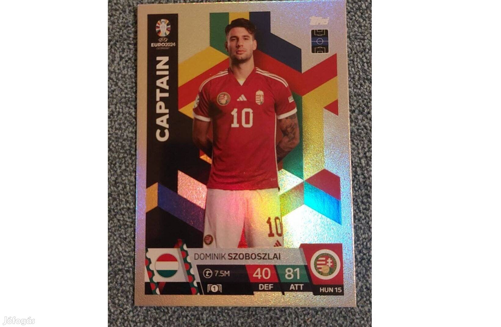 Szoboszlai Match Attax EURO2024 (HU15)