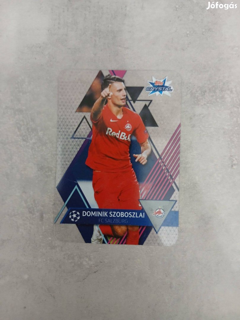 Szoboszlai topps crystal vízálló kártya