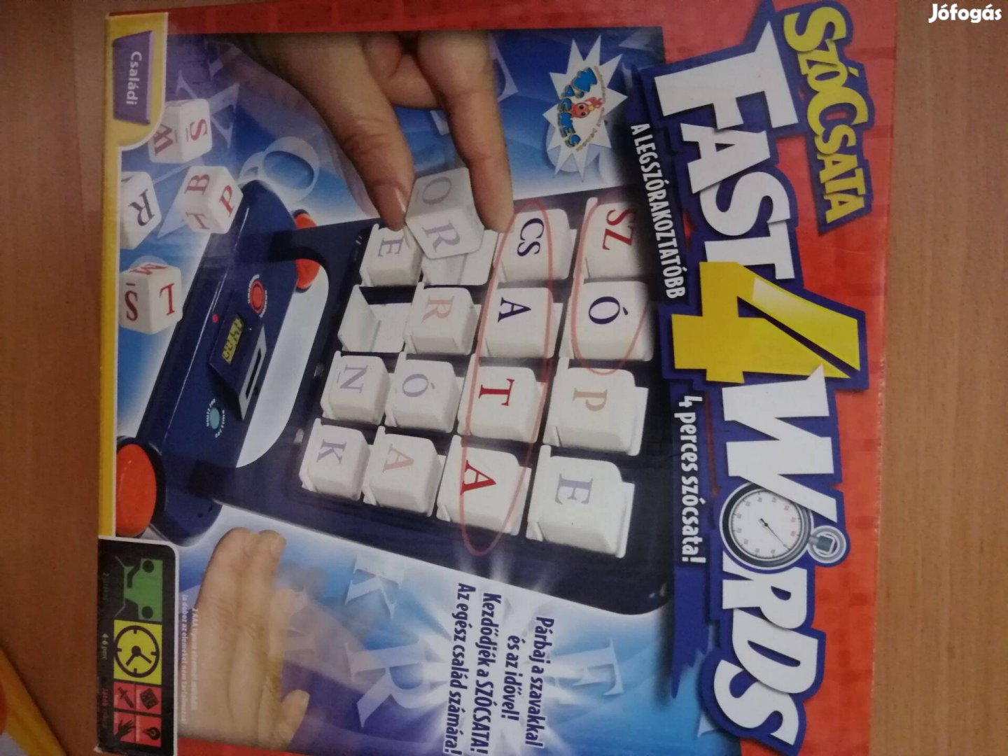 Szócsata - Fast 4 Words - társas 6 évestől Gyártó: M-agnes