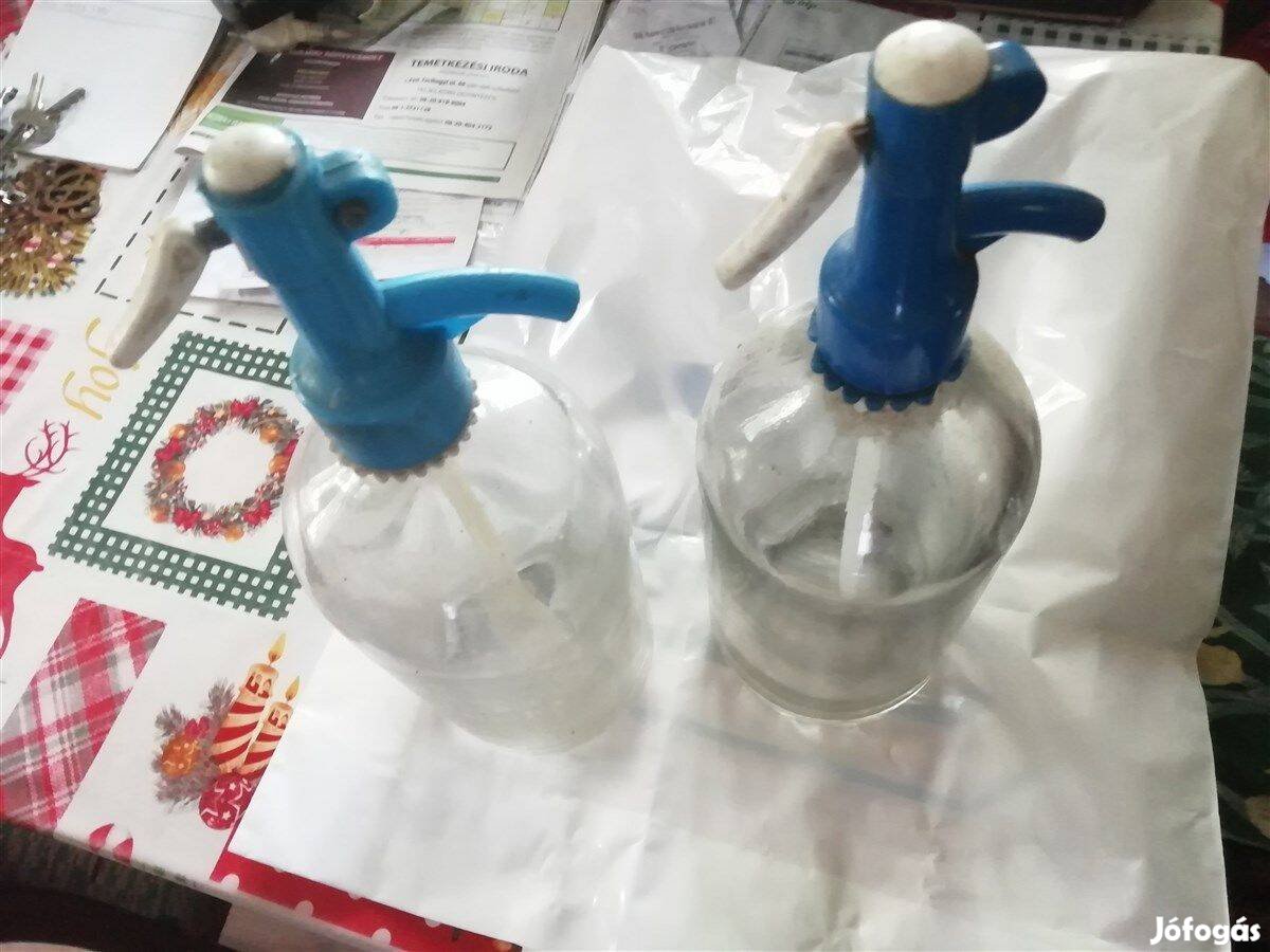 Szódás üvegek eladók