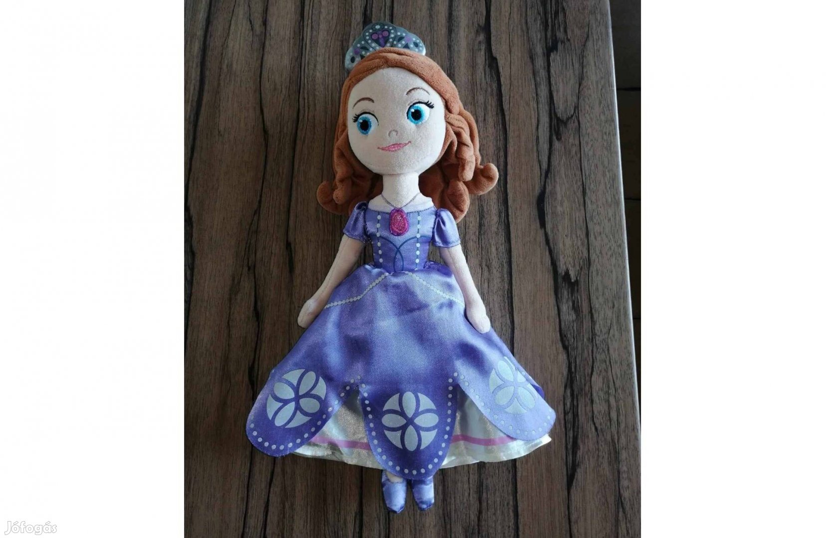 Szófia Sofia hercegnő Disney plüss baba 33 cm