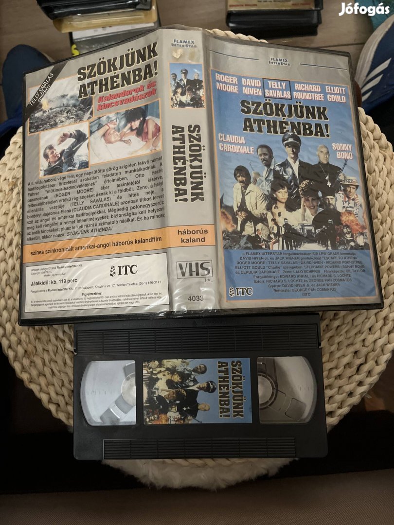 Szökjünk Athénba vhs