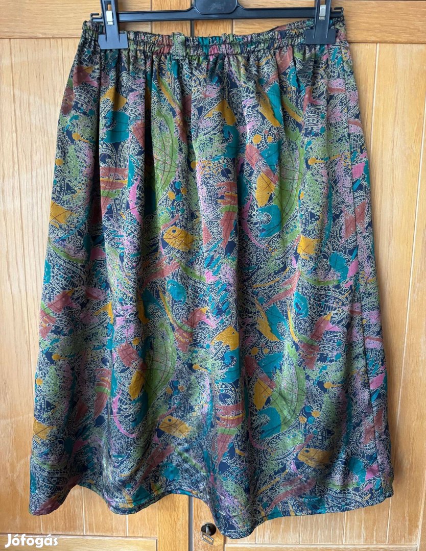 Szoknya - bőfazonú, selyem S-M