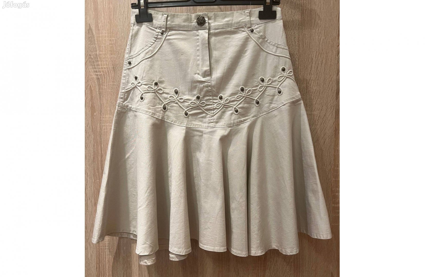 Szoknya - női, 38-as, bézs