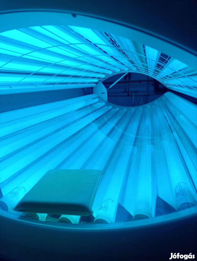 Szolárium Alpha Sun fekvő + csövek !!! Egy jobb hajszárító áráért ?