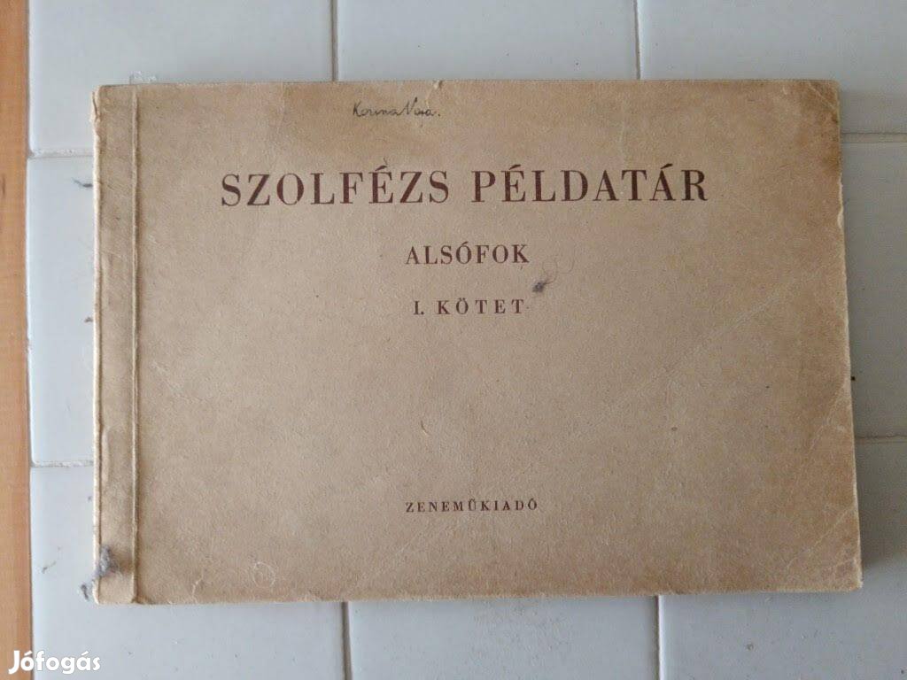 Szolfézs példatár