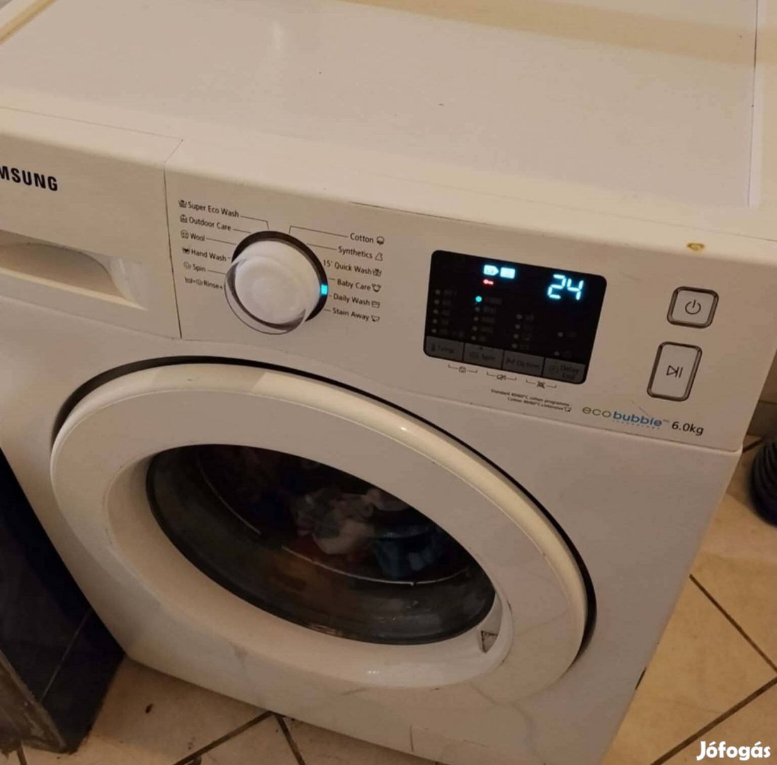 Szolnokon Elado Samsung AUTÓMata Mosógép Kekeny!