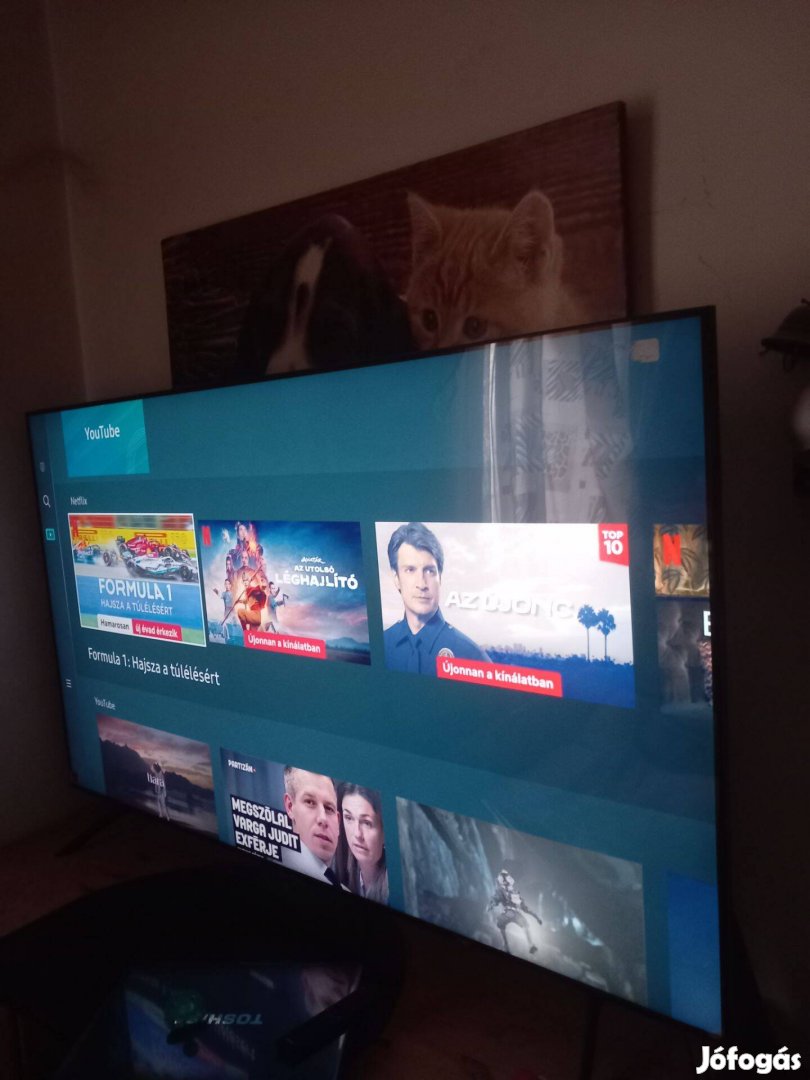 Szolnokon Eladó Samsung LED TV 165 CM FÓLiás!