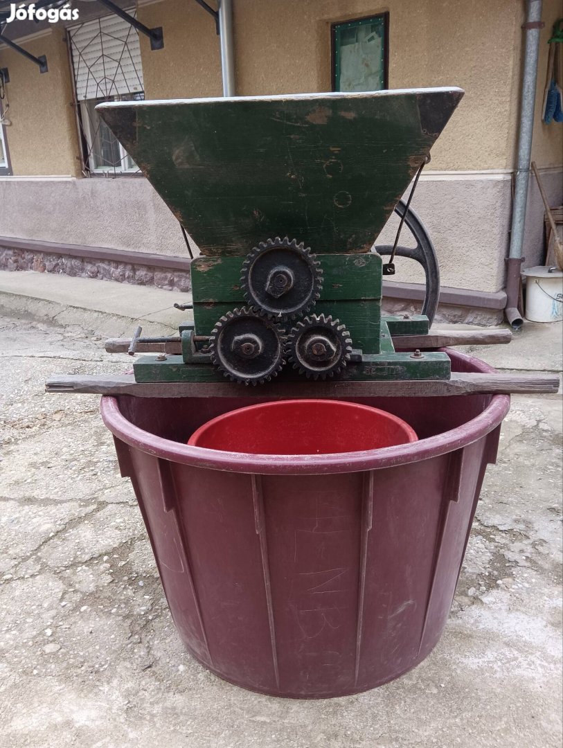Szölő darálo jó állapotban eladó