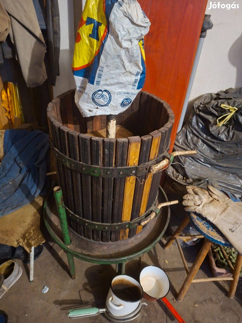 Szőlőprés 50 literes