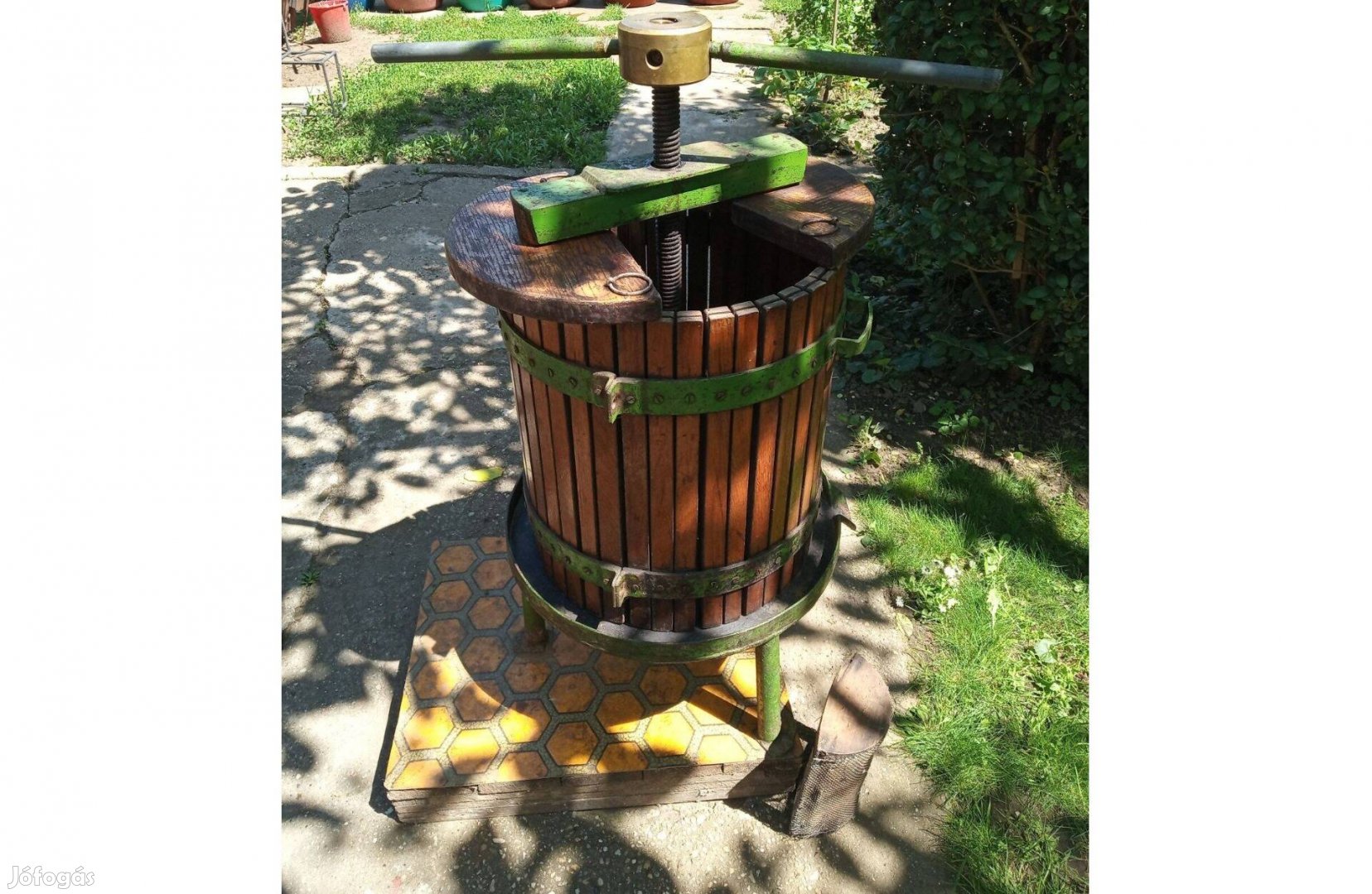 Szőlőprés 50 literes