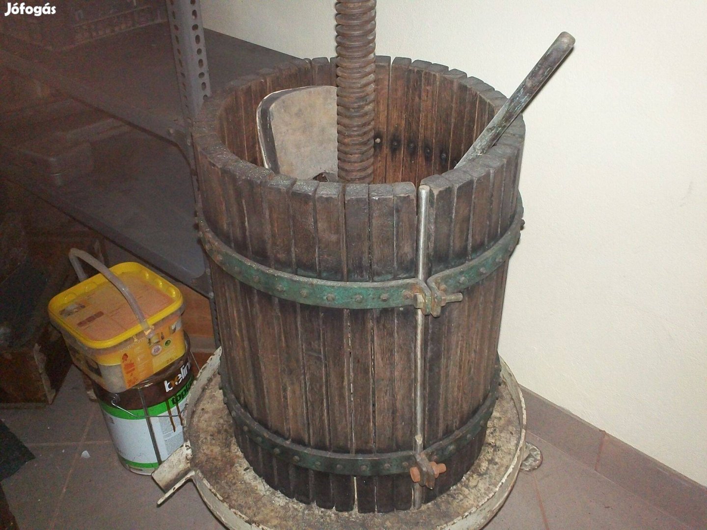 Szőlőprés Miskolcon