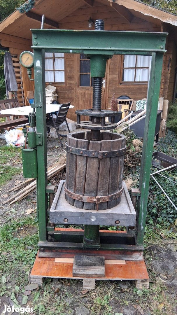 Szőlőprés használt eladó
