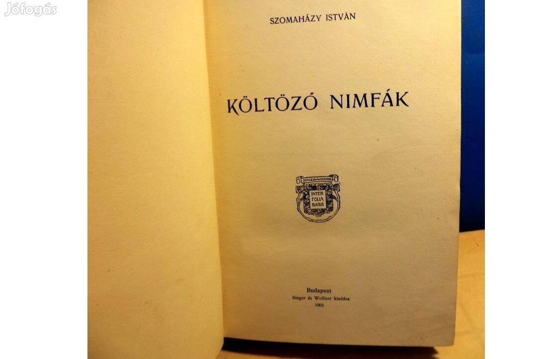 Szomaházy István: Költöző nimfák