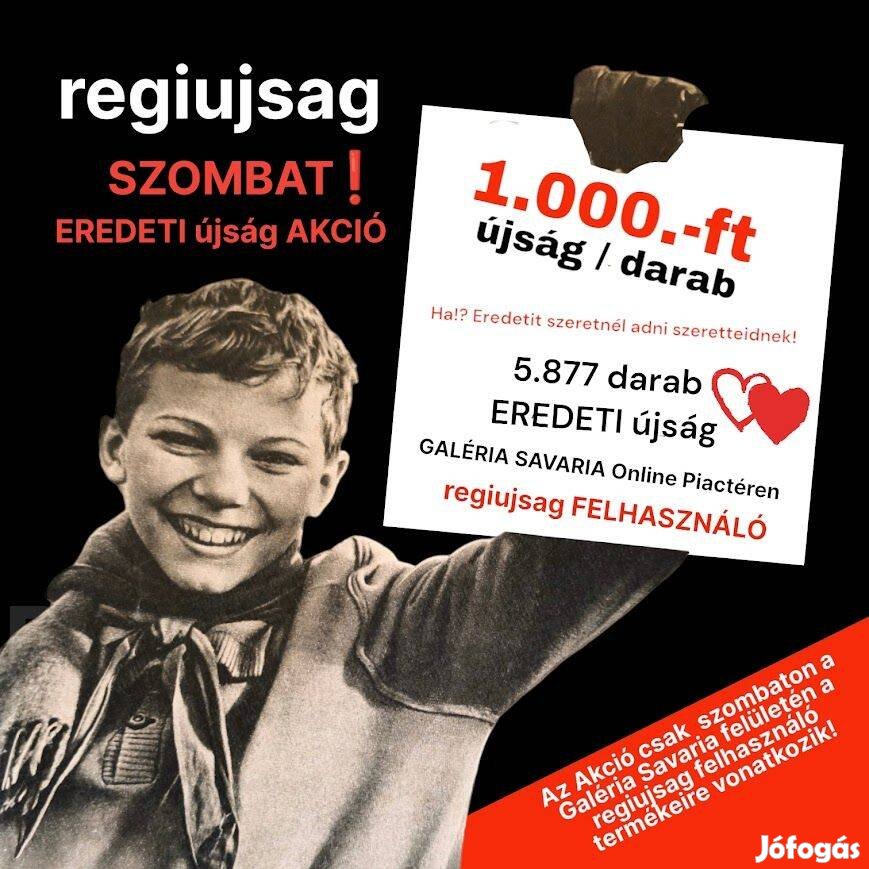 Szombat Eredeti újság Akció 1000.-Ft /