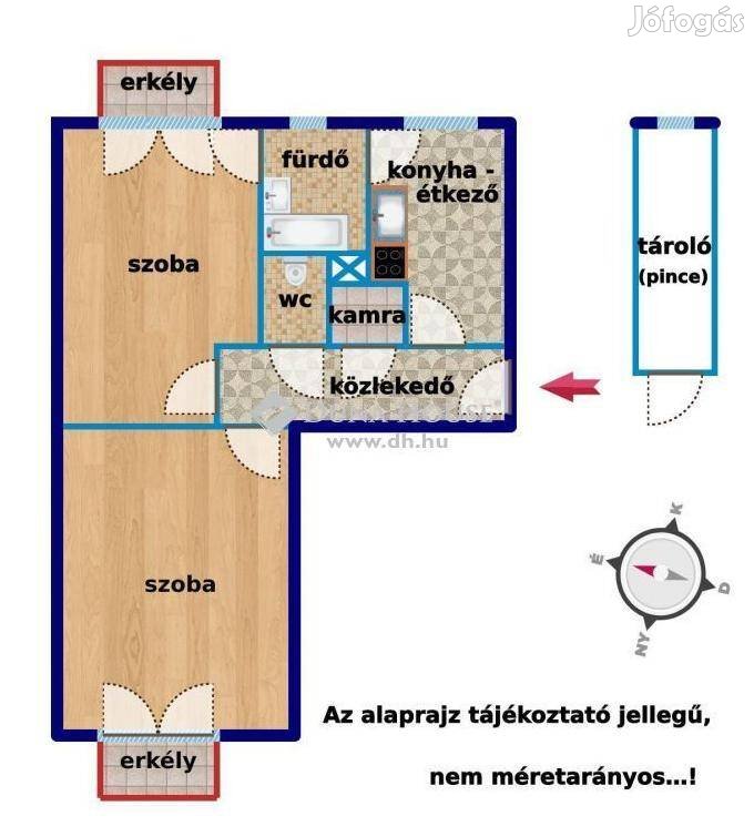 Szombathelyi eladó 53 nm-es lakás #4677427