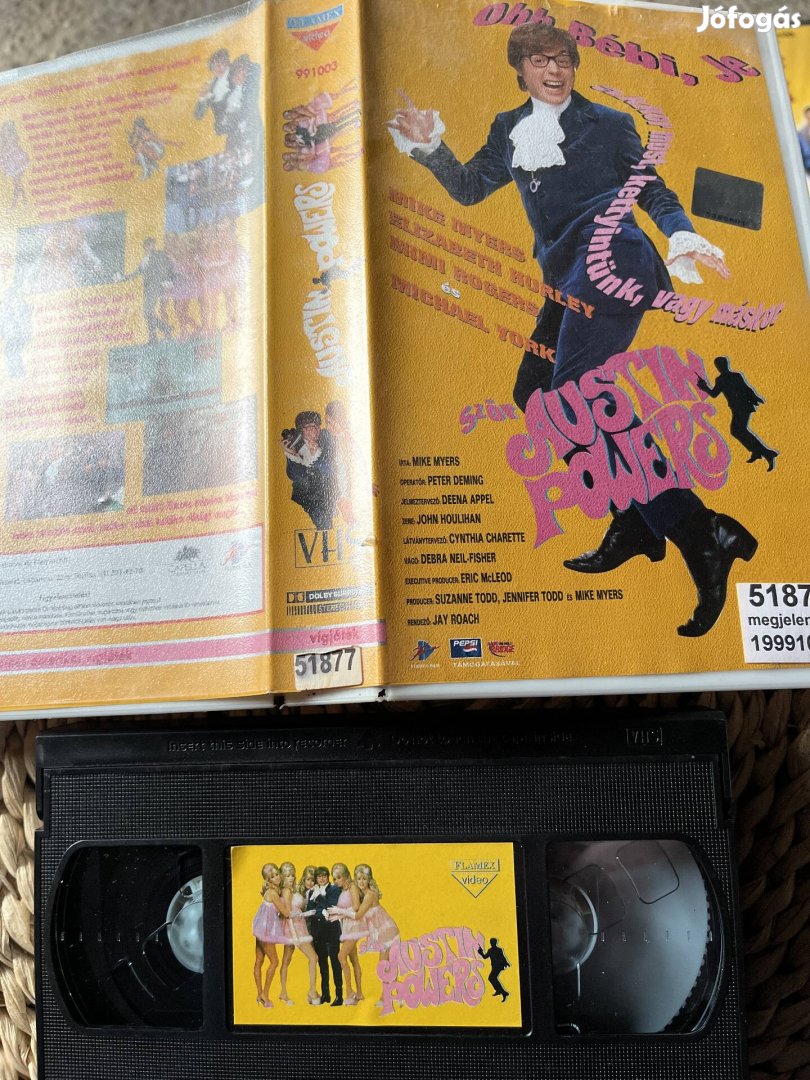 Ször Auston Powers vhs