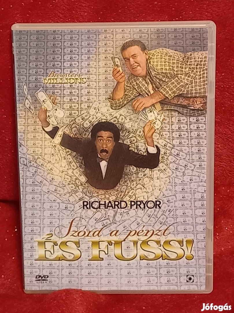 Szórd a pénzt és fuss DVD film 