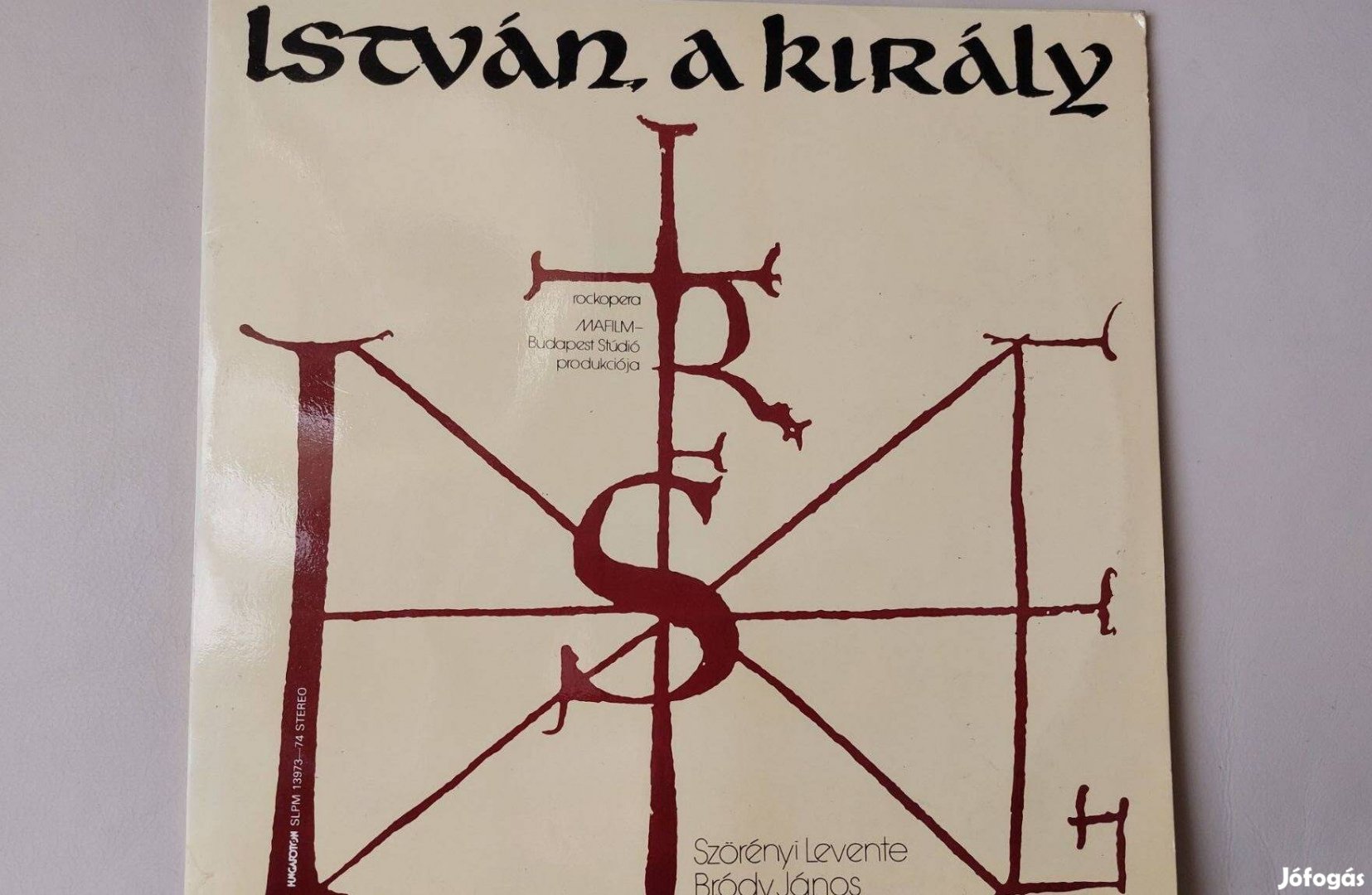 Szörényi-Bródy István a király bakelitlemez