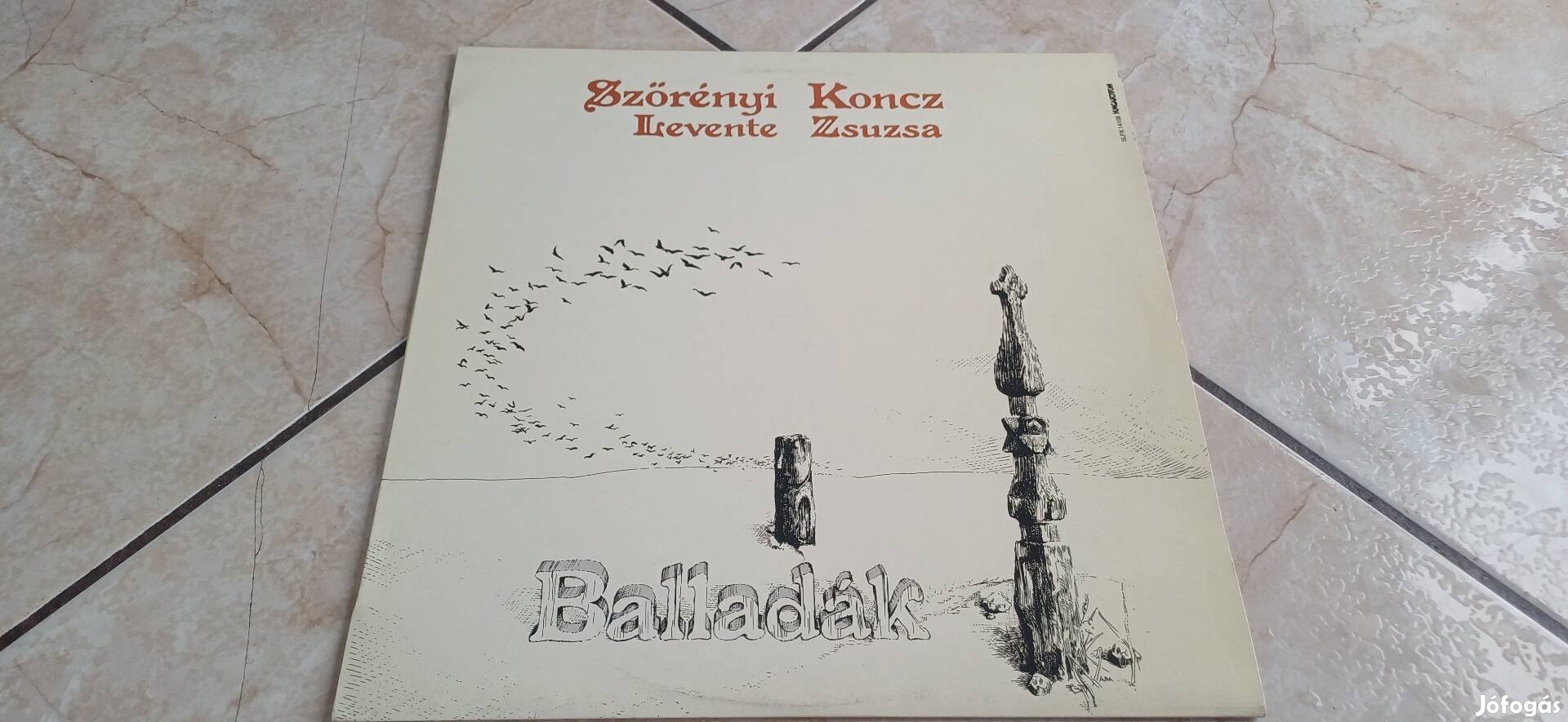 Szörényi Koncz Zsuzsa bakeit hanglemez