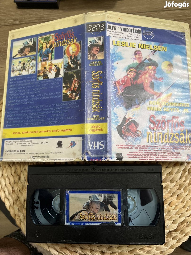 Szörfös nindzsák vhs m