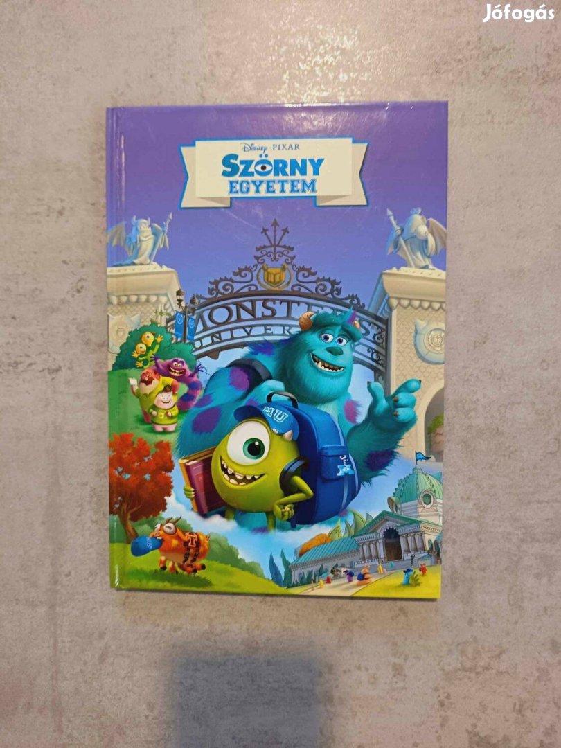 Szörny Egyetem Disney könyv