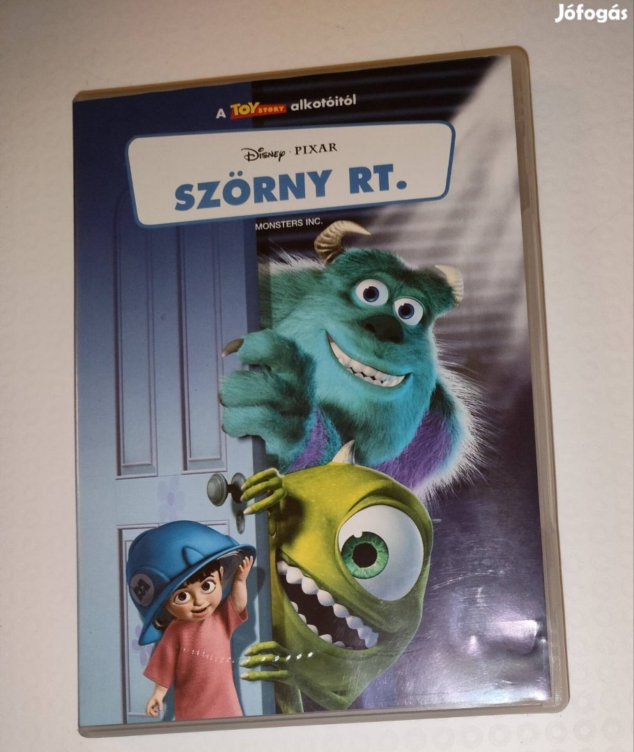 Szörny Rt Disney Pixar dvd 